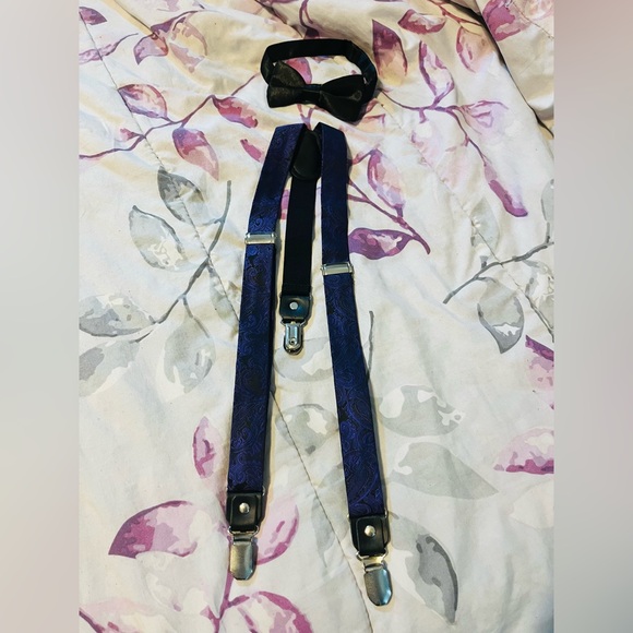 Boys Bow Tie And Suspender Set - Picture 3 of 3